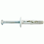 CHEVILLES NYLON À FRAPPER ACIER À COLLERETTE PLATE LARGE - SPIT HIT M - 8 X 42 MM - X100 SPIT
