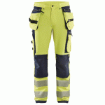 PANTALON STRETCH 4D HAUTE-VISIBILITÉ TAILLE 54 - MANUTAN COLLECTIVITÉS