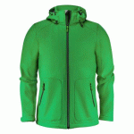 PRINTER ESSENTIALS KARTING VESTE SOFTSHELL HOMMES VERT - TAILLE XXXXL