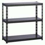 RAYONNAGE CONCEPTO H 97 CM - TABLETTES MÉTAL SANS REBORDS