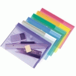 BY TARIFOLD POCHETTE À DOCUMENTS, A5, PP, TRANSPARENT - LOT DE 18