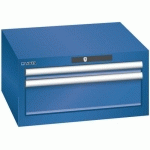ARMOIRE BLEU GENT. 564X572X283 AVEC 2 TIR. 75KG _ 78.461.090 - LISTA