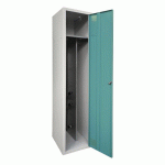 ARMOIRE SÉCHANTE IS 1 COLONNE À MORAILLON TURQUOISE - MANUTAN COLLECTIVITÉS