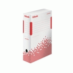 BOITE A ARCHIVES ESSELTE SPEED BOX - DOS DE 10 CM - MONTAGE AUTOMATIQUE - LOT DE 25