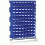BOTT 1 RACK À BACS 1000X550X1450MM - 96 BACS BLEUS - BOTT