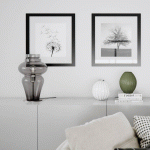 BY RYDÉNS DOLORES LAMPE DE TABLE 40 CM GRIS FUMÉE