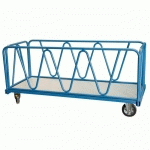 CHARIOT 2 DOSSIERS TUBE + 2 RIDELLES 1200KG FIMM