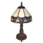 CLAYRE&EEF LAMPE À POSER 5LL-6108, STYLE TIFFANY
