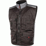 GILET DE TRAVAIL EDISON COLORIS NOIR TAILLE 4XL - ALBATROS