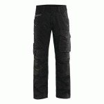 PANTALON DE TRAVAIL SERVICES STRETCH NOIR/GRIS FONCÉ TAILLE 58 - BLAKLADER
