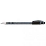 PAPERMATE STYLO À BILLE POINTE MOYENNE ENCRE NOIRE CORPS CAOUTCHOUC À CAPUCHON FLEXGRIP