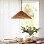 PR HOME SUSPENSION DORA, Ø 60 CM, PAPIER, MARRON