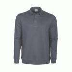 PRINTER HOMERUN SWEATSHIRT UNISEX GRIS ACIER - TAILLE M