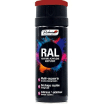 RICHARD - AÉROSOL PEINTURE ACRYLIQUE MULTI-SUPPORTS RAL ROUGE 400 ML COULEUR RAL: RAL 3001 ROUGE SIGNAL - RAL 3001 ROUGE SIGNAL