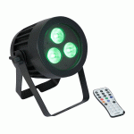 STEINIGKE SHOWTECHNIC EUROLITE LED IP PAR 3X9 W SCL PROJECTEUR IP65