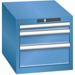 ARMOIRE BLEU CAP. 411X572X383 AVEC 3 TIR. 75KG _ 78.406.040 - LISTA