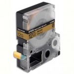 EPSON CASSETTE POUR LW-300/400/900P - LC4KBM9 MÉTALLISÉ NOIR SUR OR 12/9 C53S625415