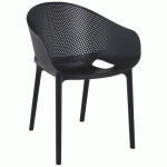 FAUTEUIL SKY PRO POLYPROPYLÈNE - NOIR - STAMP