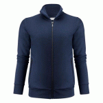 JAMES HARVEST MELVILLE HEIGHTS SWEATSHIRT FULLZIP FEMMES MARINE - TAILLE XL