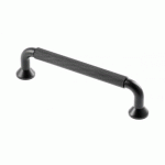 POIGNÉE DE MEUBLE EN ALUMINIUM STRUCTURE - NOIR MAT - ENTRAXE 192 MM SYNERCIA