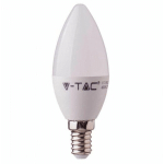 V-TAC - AMPOULE LED CHIP SAMSUNG E14 4,5W 100LM/W FORME DE BOUGIE 4000K