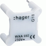 VOYANT POUR INTER 230V BLANC - APPAREILLAGE MURAL GALLERY HAGER WXA692