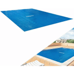 BÂCHE THERMIQUE BÂCHE SOLAIRE CHAUFFAGE SOLAIRE PISCINE 4,5M X 2,2 M BLEU - BLEU - AREBOS