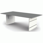 BUREAU RÉGLABLE FORM4 - W200XP100XH68-76CM GRAPHITE 4158 - KERKMANN