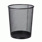CORBEILLE À PAPIER PIERRE-HENRY MESH NOIRE 19 L