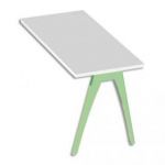 MTI RETOUR BURO MT6 CONCEPT COLORIS BLANC VERT - DIMENSIONS : L120 X H74 X P60 CM