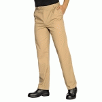 PANTALON CHEF CUISINIER BISCUIT