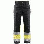 PANTALON HAUTE VISIBILITÉ STRETCH FEMME TAILLE 44 - BLAKLADER