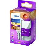 PHILIPS - LED CEE: D (A - G) LIGHTING LED CLASSIC WARMGLOW TROPFENLAMPE 871951432447300 E14 PUISSANCE: 3.4 W BLANC CHAUD