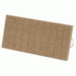 PLATOIR A NETTOYER MONOBLOC 34X17 M QUADR 40 - MONDELIN