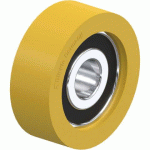 BLICKLE - GALET GUIDE Ø 36MM BANDAGE POLYURÉTHANE PU 45KG - FTH 36X13/10-9K