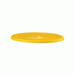 COUVERCLE POUBELLE ALIMENTAIRE PRATIK 100 LLITRES ROSSIGNOL, JAUNE