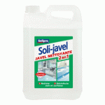 JAVEL NETTOYANTE 4 EN 1 SOLI-JAVEL + - BIDON DE 5 L
