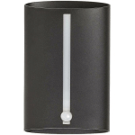 RABALUX - OUTDOOR APPLIQUE MURALE LUMIÈRE BALTIMORE ALUMINIUM PLASTIQUE NOIR MAT L: 11CM W: 16CM H: 25CM FONCTIONNE UNIQUEMENT AVEC DES AMPOULES À