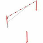 BARRIÈRE PIVOTANTE À BÉTONNER AVEC SERRURE -4500MM - SCHAKE