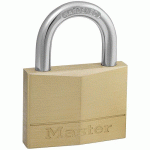 CADENAS À CLÉS EN LAITON MASSIF - 50 MM - ANSE 25MM - MASTER LOCK