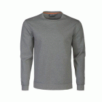 MAC ONE SWEATSHIRT COL ROND BOBBY GRIS CHINÉ - TAILLE XXL