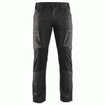 PANTALON DE TRAVAIL SERVICES STRETCH GRIS FONCÉ/NOIR TAILLE 50 - BLAKLADER