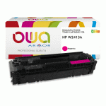 TONER REMANUFACTURÉ OWA - TRÈS TRÈS HAUTE CAPACITÉ - MAGENTA - POUR HP W2413A - TONER COMPATIBLE