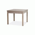 TABLE À MANGER PLIANTE ORME EN BOIS MÉLAMINÉ CM 90X90 - 180