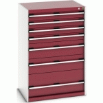 BOTT 1 ARMOIRE À TIROIRS SL-8612-7.2 AVEC 7 TIROIRS POUR CHARGE LOURDE - BOTT