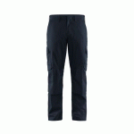 PANTALON DE TRAVAIL INDUSTRIE MARINE FONCÉ STRETCH 2D ET NOIR D116 - BLAKLADER