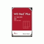 WD RED PLUS NAS HARD DRIVE WD40EFZX - DISQUE DUR - 4 TO - SATA 6GB/S