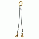 ELINGUE 2 BRINS TYPE E2 - F 2500 KG DIAM - 13MM. - 8M - GODET