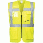 GILET HAUTE-VISIBILITÉ EXECUTIVE - BERLIN S476 JAUNE 4XL - PORTWEST