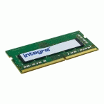 INTEGRAL - DDR4 - MODULE - 8 GO - SO DIMM 260 BROCHES - 2400 MHZ / PC4-19200 - MÉMOIRE SANS TAMPON